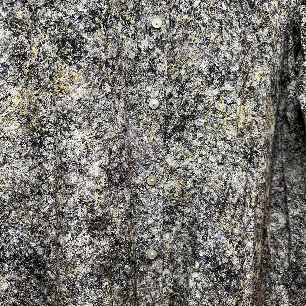 Eileen Fisher 100% Silk Tunic Dress Size‎ Small Button Front - Picture 3 of 6